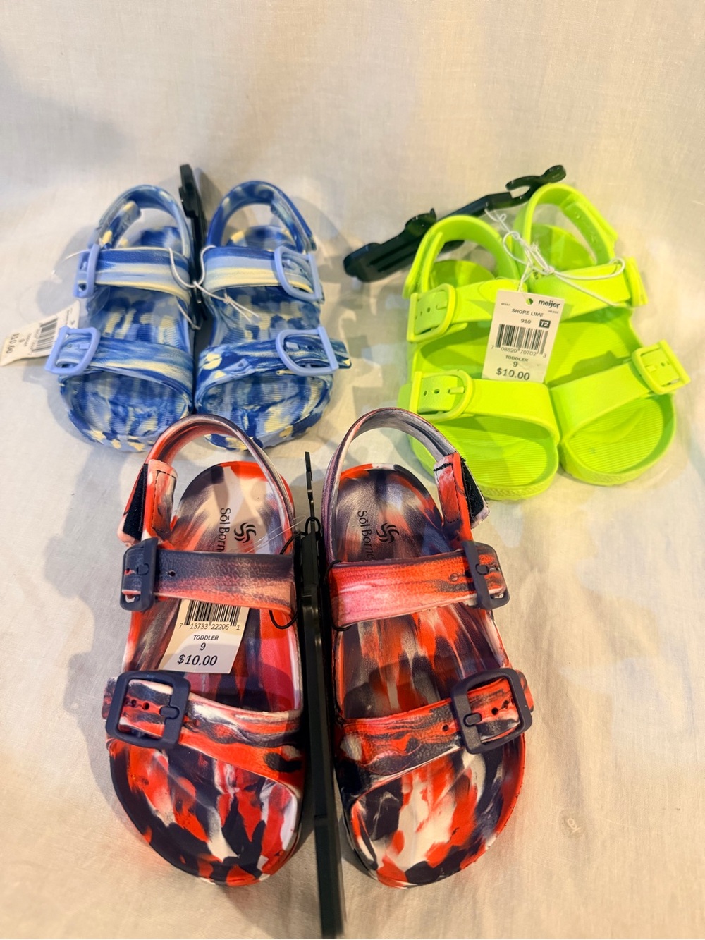 3 Pr. Kids Sandals